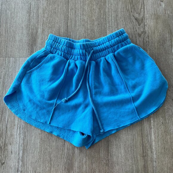 Womens Wild Fable Blue Sweat Shorts - M - Picture 1 of 5